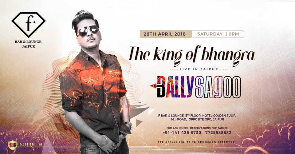 Bally Sagoo - King of Bhangra at F Bar