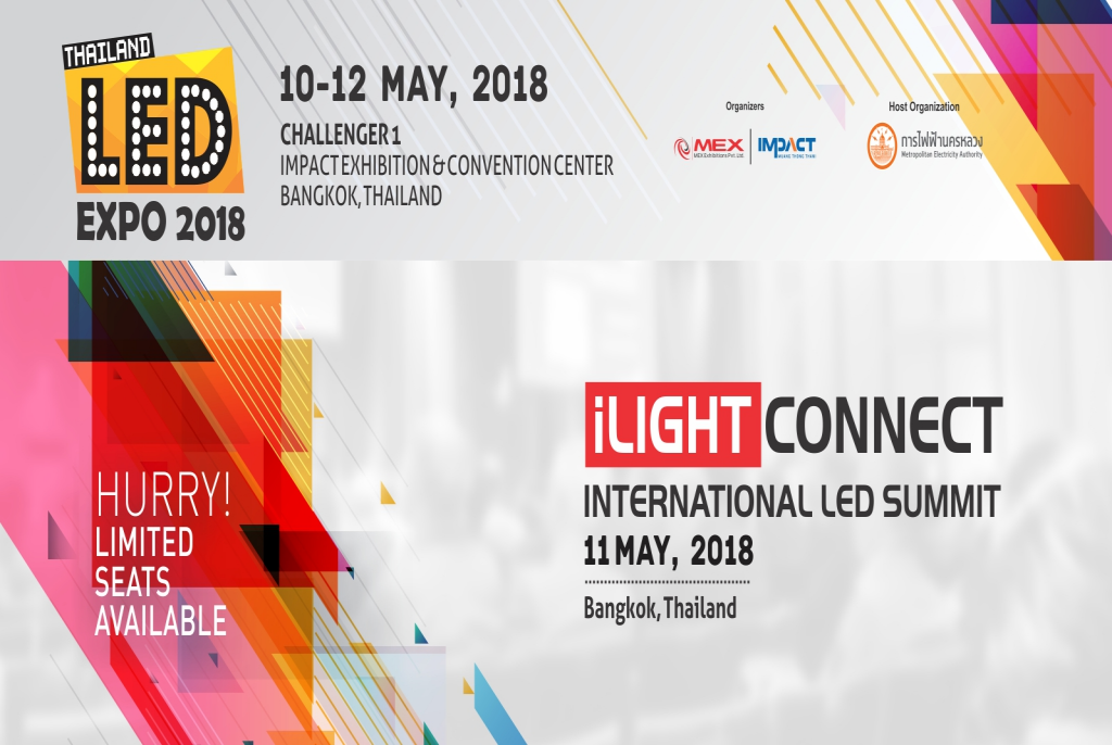 LED Expo Thailand 2018: Connect Your World of LED with iLight Connect