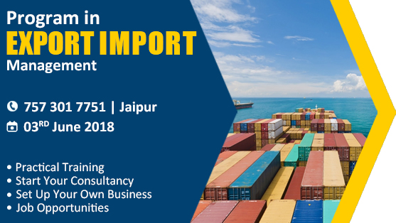 Start and Set up Your Own Import and Export Business At Jaipur