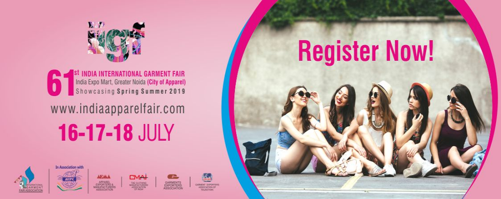 61st India International Garment Fair, 16-18 July 2018, India