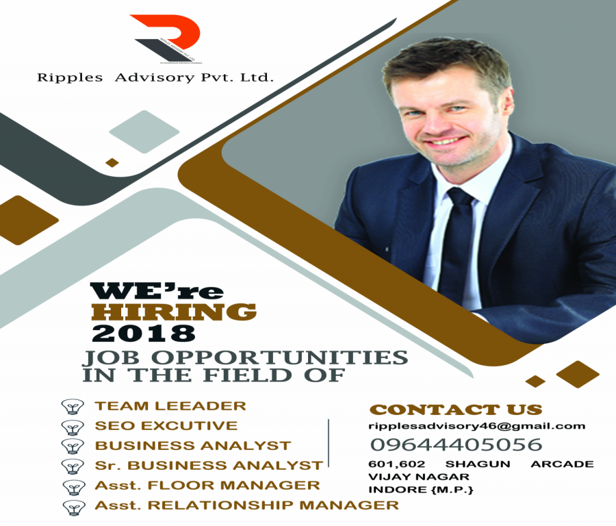 Job Openings for Various Positions