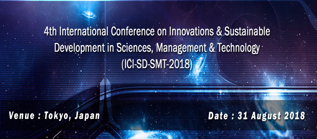 4th International Conference on Innovations & Sustainable Development in Science