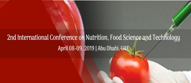 2nd International Conference on  Nutrition, Food Science and Technology