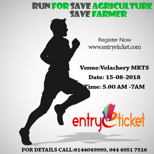 RUN FOR SAVE AGRICULTURE AND SAVE FARMER