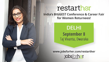 RestartHer Conference - Premium Conference for Women Returnees - Delhi