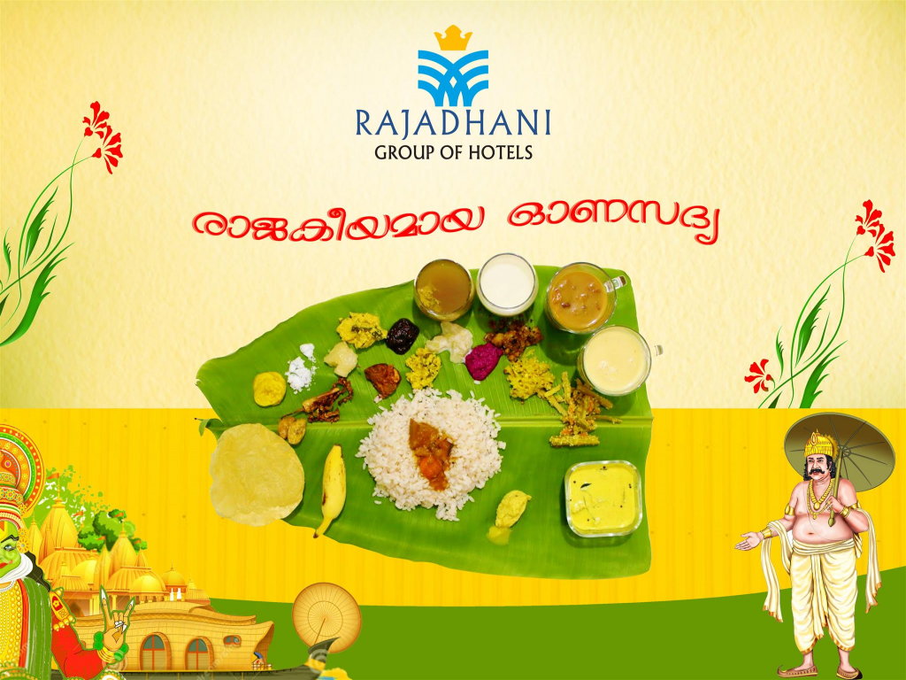 Rajadhani Group Onam Festival Sadya