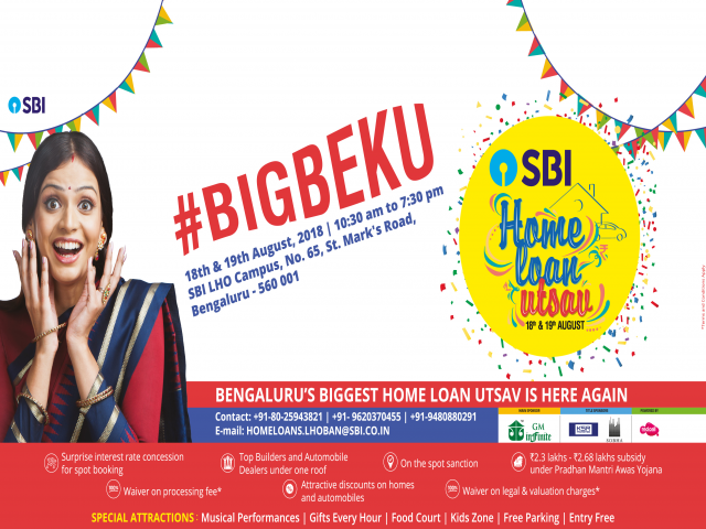 SBI HOME LOAN UTSAV - 2018