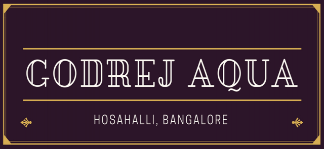 Godrej Aqua | Godrej Aqua Hosahalli Bangalore