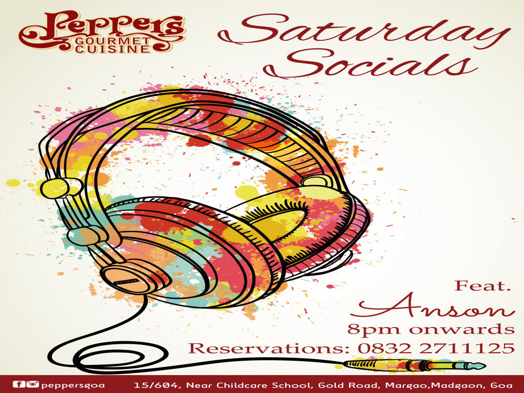 Saturday Socials 18th August 2018
