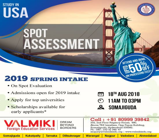 USA Spot Assessment