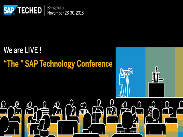 SAP TechEd 2018 Bangalore
