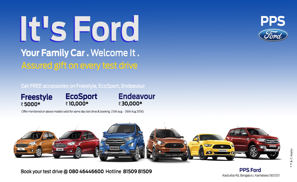 Save More this Independence Day with PPS Ford Big Saving Offers