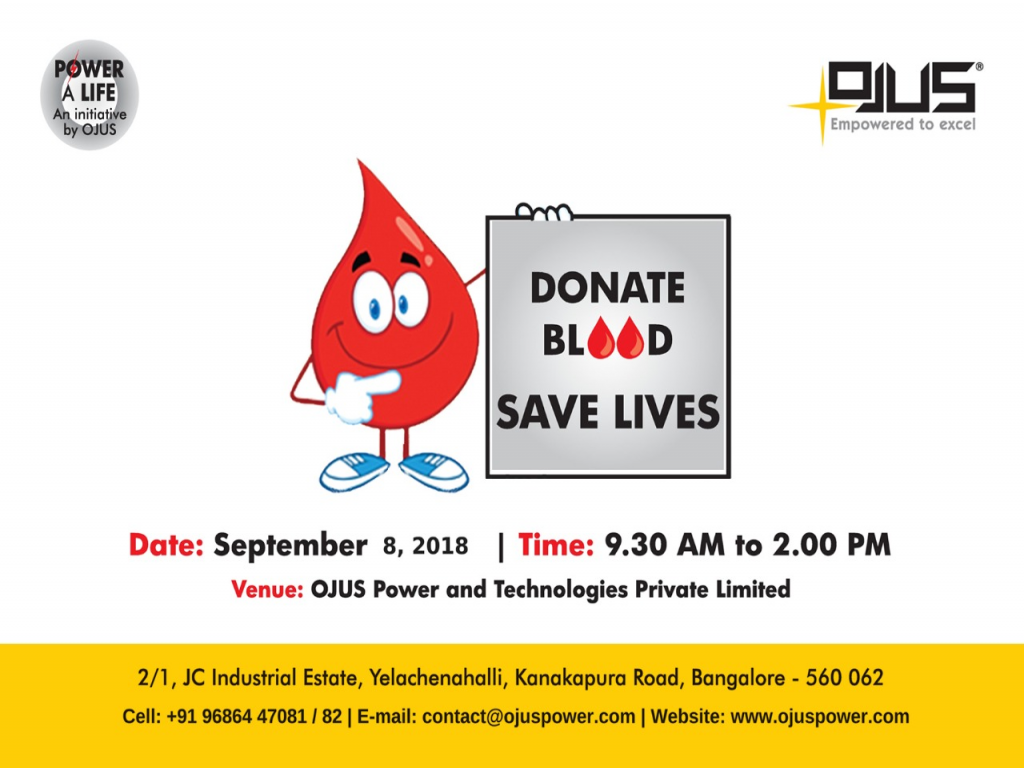 Blood Donation Camp from Team OJUS