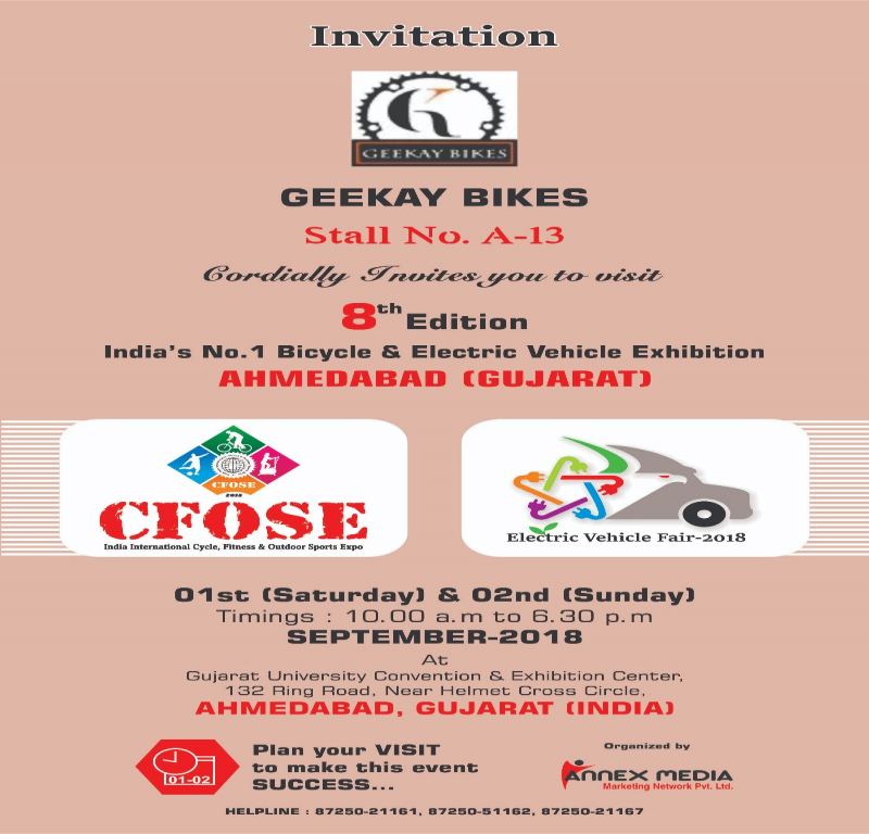 India's No1 Bicycle & Electric Vehicle Exhibition