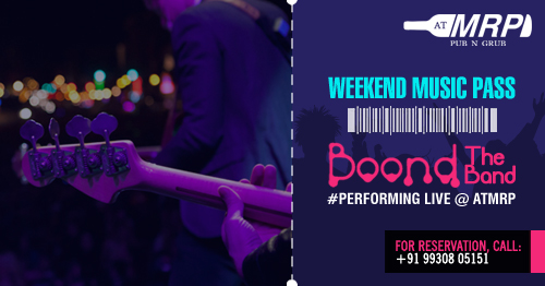 Boond The Band Live at ATMRP