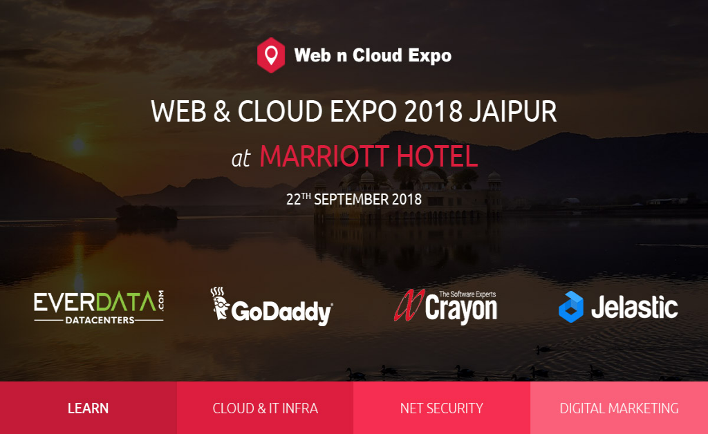WEB & CLOUD EXPO 2018 JAIPUR