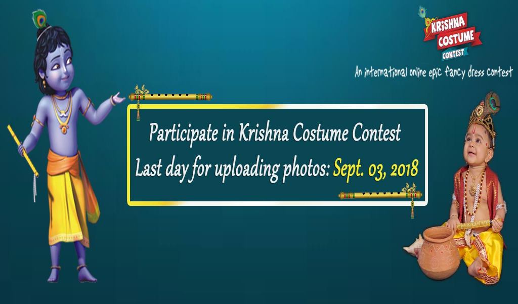 Online Krishna Costume Contest by ISKCON Bangalore