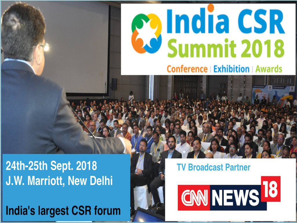 India CSR Summit & Exhibition 2018