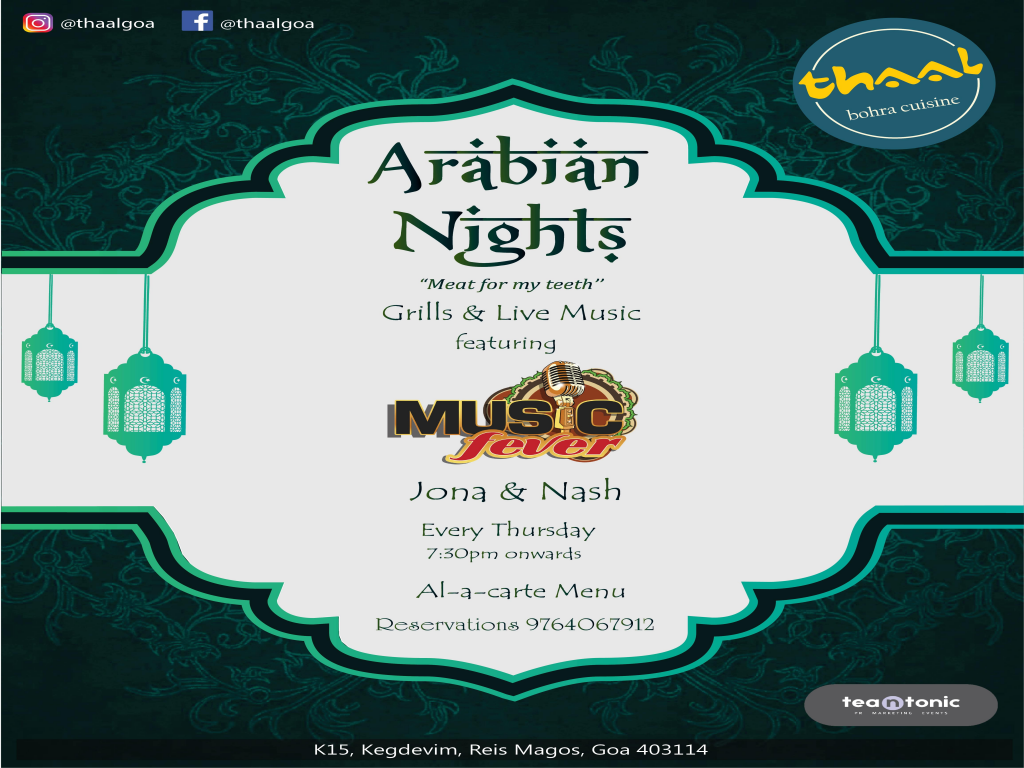 Arabian Nights 13th September 2018