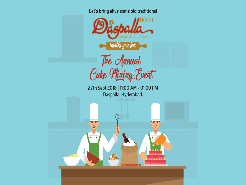 The Annual Cake Mixing Event