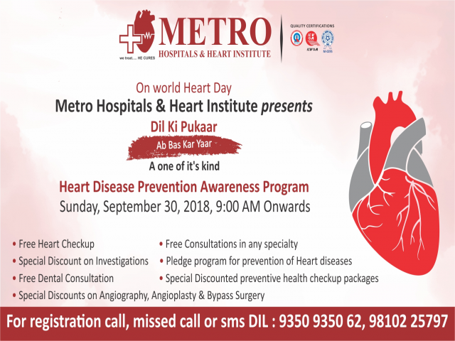 Heart Disease Prevention Awareness Program - Metro Hospitals