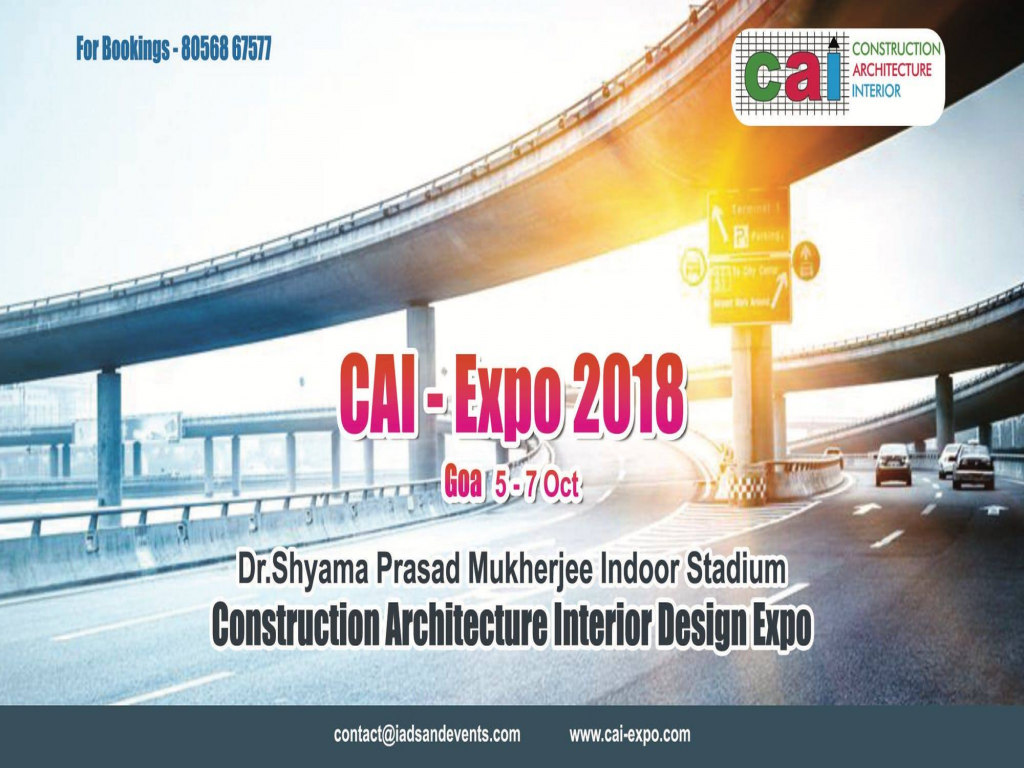 CAI Expo 2018 (Construction Architecture Interior) - Goa
