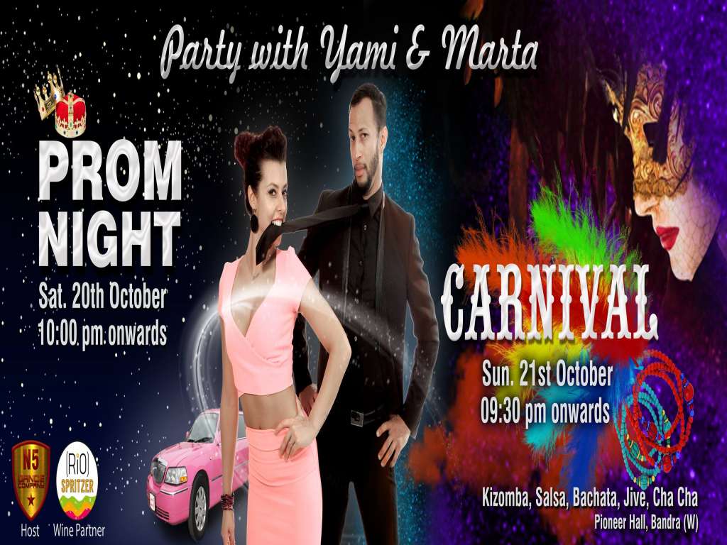 Party with International Dance Stars YAMI & MARTA