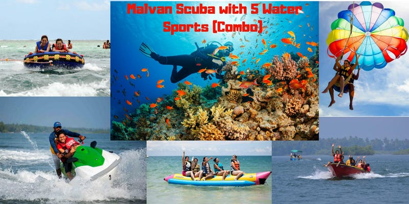 Malvan Scuba with 5 Water Sports (Combo)