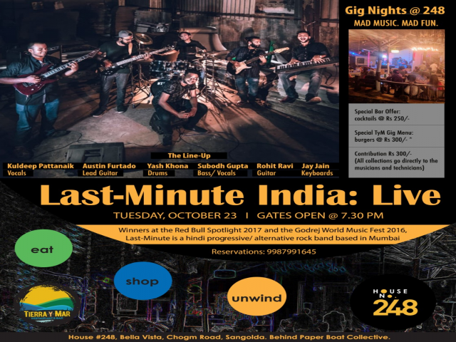 Last-Minute India: Live