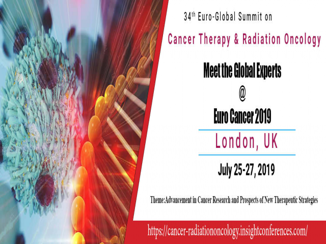 34th Euro-Global Summit on Cancer Therapy & Radiation Oncology