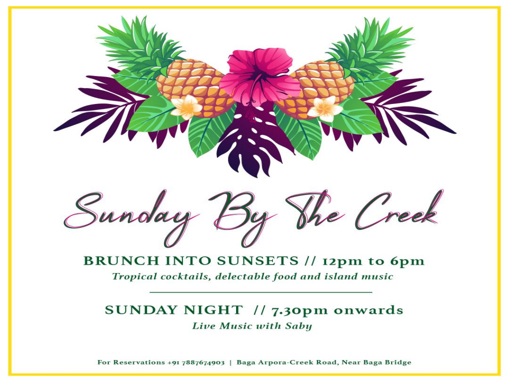 Sundays by the Creek 18th November 2018