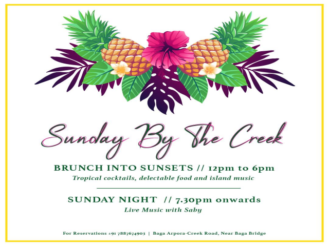 Sundays by the Creek 18th November 2018