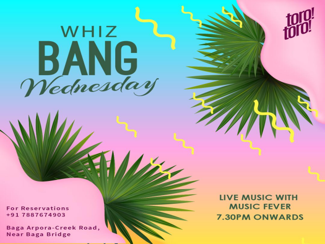 Whiz Bang Wednesdays 21st November 2018