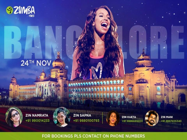 Zumba Masterclass With Loretta Bates in Bengaluru