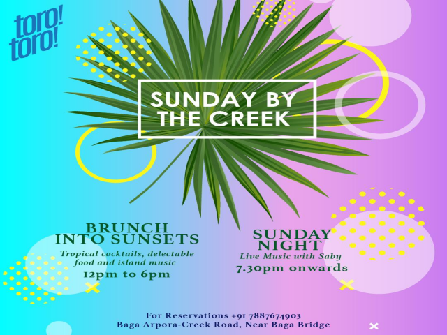 Sundays by the Creek 25th November 2018