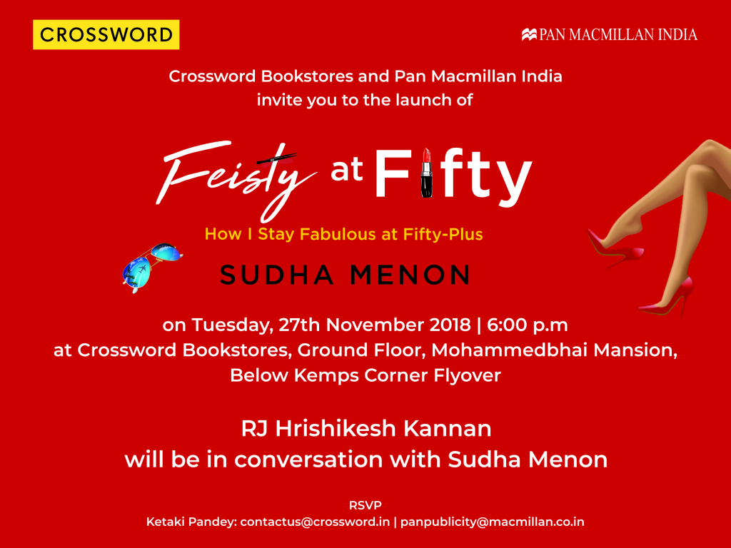 Feisty at Fifty by Sudha Menon