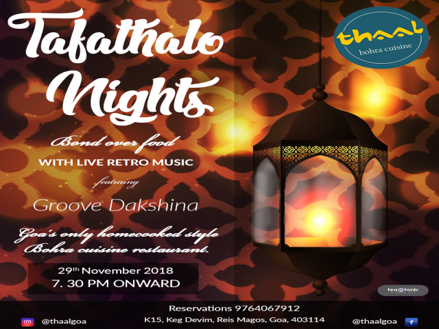 Tafathalo Nights 29th November 2018