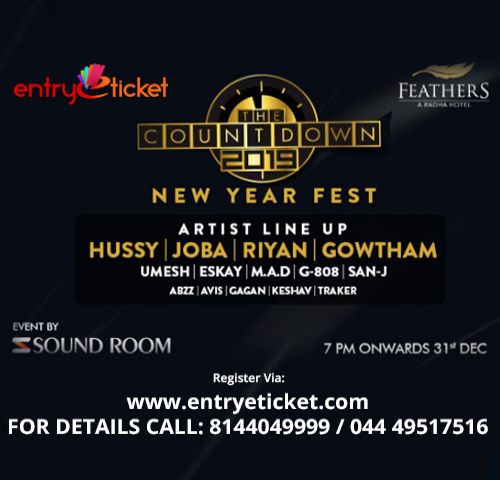 The Countdown NYE party 2019  | Entryeticket