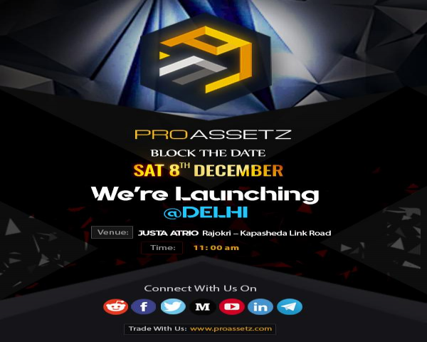 Proassetz Blockchain and Fintec Meetup- Delhi