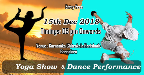 Yoga show and Dance Performance