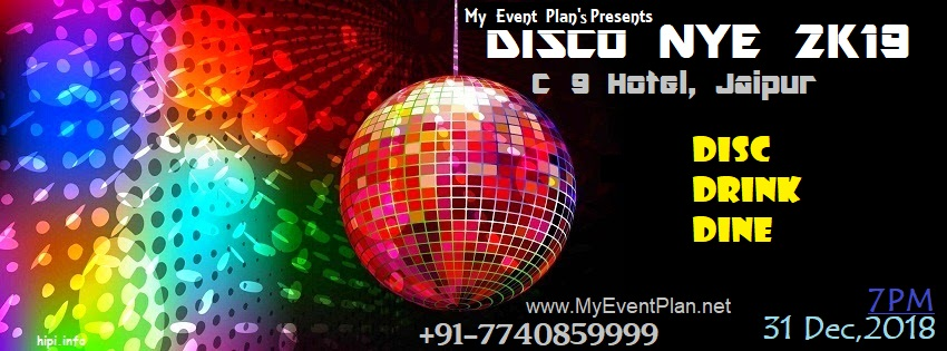 MyEventPlan's Presents DISCO NYE 2K19