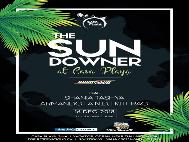 The Sunday Sundowner at Casa Playa