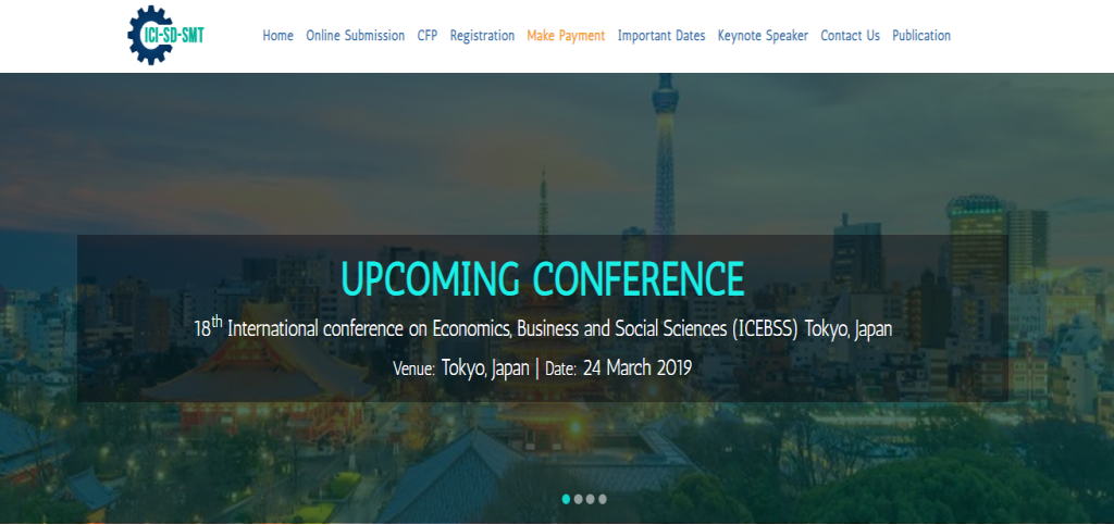 18th International conference on Economics, Business and Social Sciences