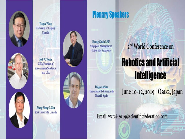 2ND WORLD CONFERENCE ON ROBOTICS & ARTIFICIAL INTELLIGENCE
