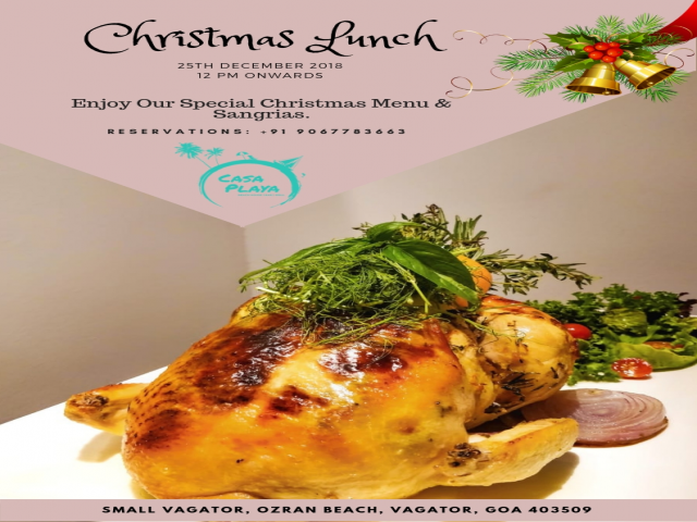 Christmas Lunch at Casa Playa