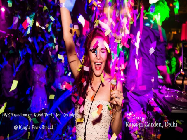 NYE Freedom on Road Party for Couples - at Kings Park Street