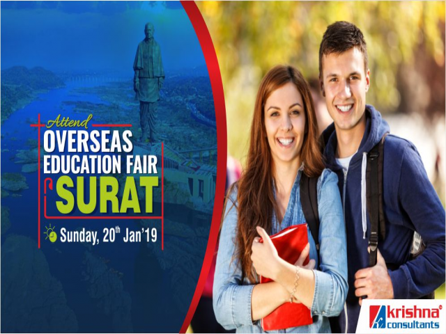 Overseas Education Fair Surat - 20th Jan 2019