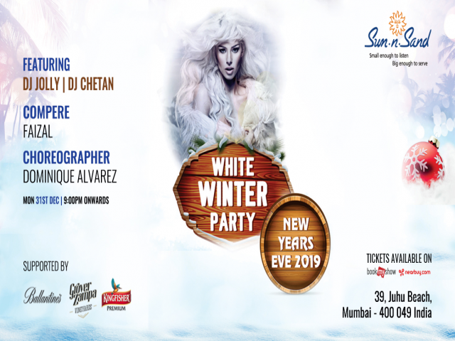 White Winter Party New Year's Eve Bash