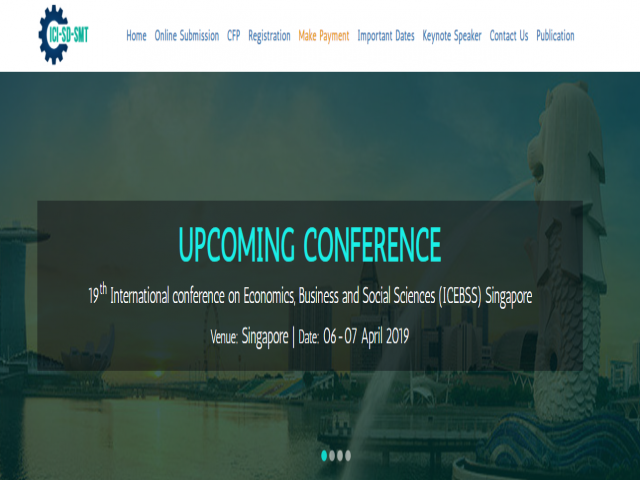19th International conference on Economics, Business and Social Sciences