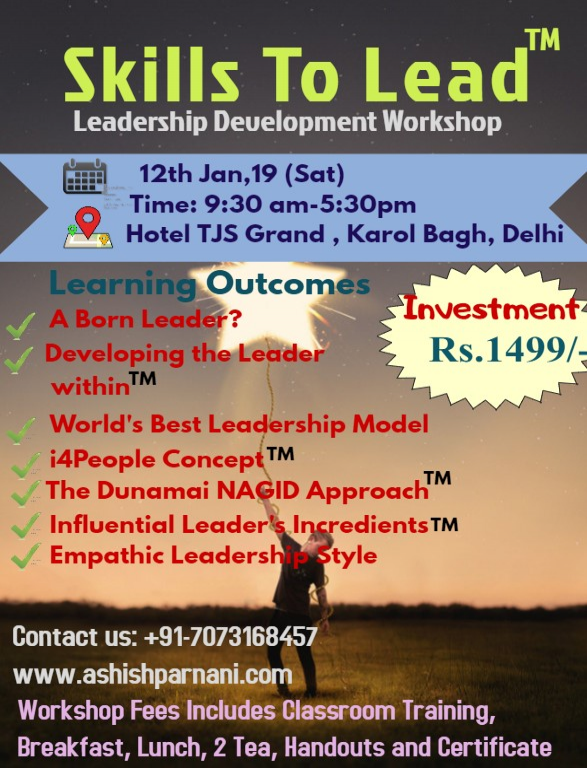 Skills to Lead - Leadership Development Workshop